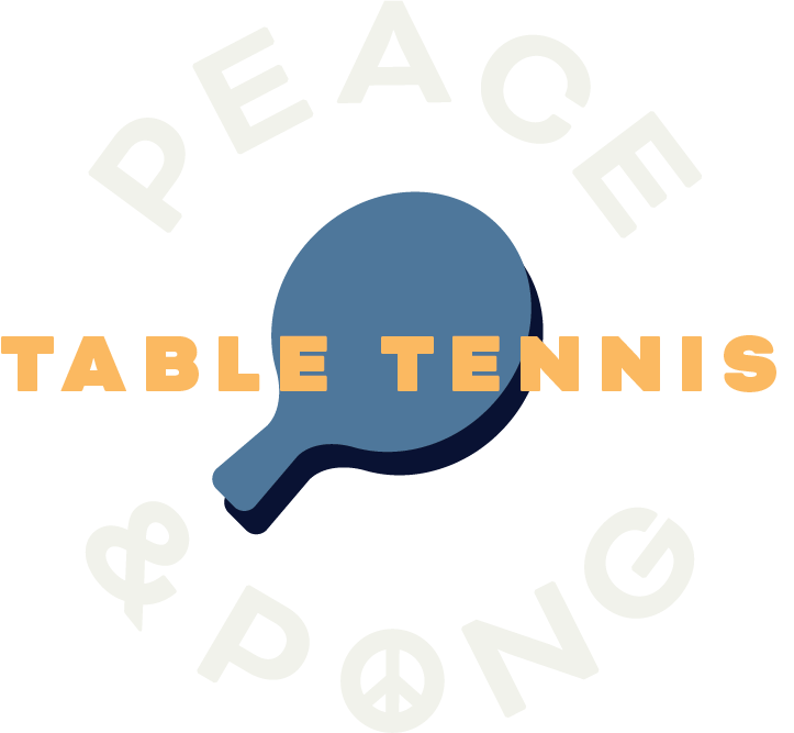 Jeff Mason Peace & Pong Table Tennis